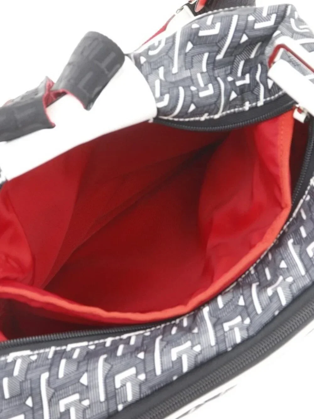 Christian Louboutin Backpack Backpack Daypack CL logo Red / black Nylon mens